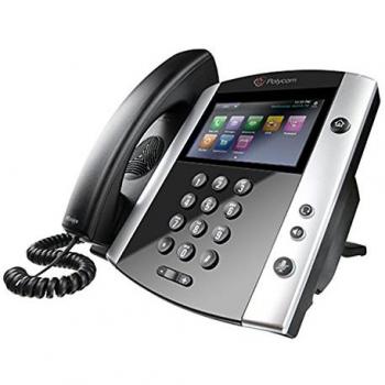 Polycom 2200-44600-019 - Teléfono VOIP, color negro