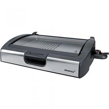 Steba parrilla de mesa VG 200 de acero inoxidable 2200Watt