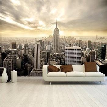WTD Shining Manhattan 366 x 254 cm papel pintado diseño de Estados Unidos Nueva York Deco.deals