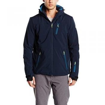 Killtec Soft cazadora con capucha desmontable y paranieves cíngaro, color azul marino, XXXXL, 27100-000