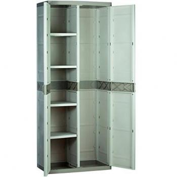 Plastiken M282967 - Armario de Resina escobero plastek 176 x 70 x 44 cm