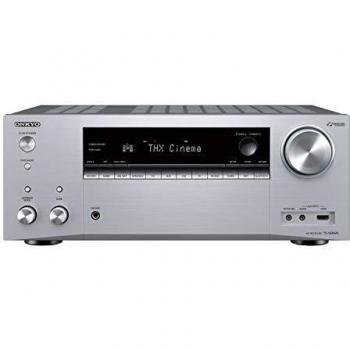 Onkyo TX-NR696(S) Receptor AV 7.2 (Sonido THX Cinema, Dolby/DTS:X, WiFi, Bluetooth, Streaming, Apps de música, Spotify, Deezer, Radio, Multiroom, 175 W/Canal), Plateado