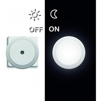 Luz Nocturna LED con Interruptor Crepuscular - Ideal para Habitaciones, Escaleras y Baños