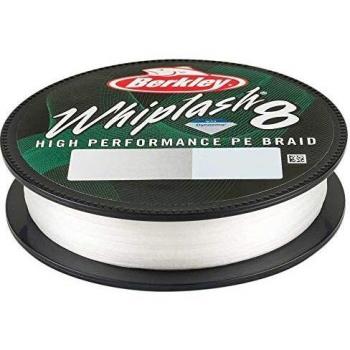 Berkley Whiplash 8 Sedales de Pesca, Unisex Adulto, Cristal, 14.8kg | 32lb| 300m