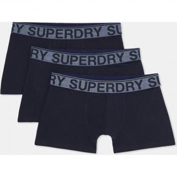 Superdry Organic Cotton Trunk Triple Pack - Navy - Size: 2XL