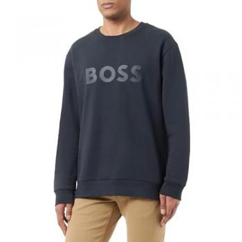BOSS Salbo Dark Blue Sweatshirt for Men Size S