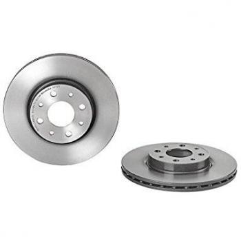 Brembo 09.5870.11 frontal con recubrimiento de laca ultravioleta discos de freno, juego de 2