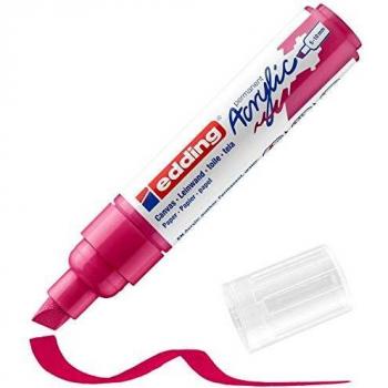 edding 5000 marcador acrílico de trazo grueso - magenta