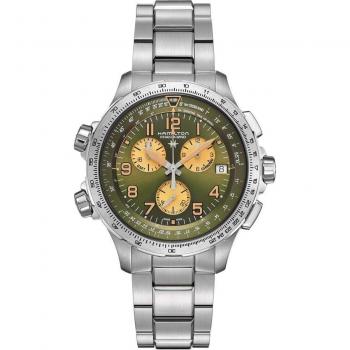 Hamilton Khaki Aviation X-Wind GMT Chronograph Watch