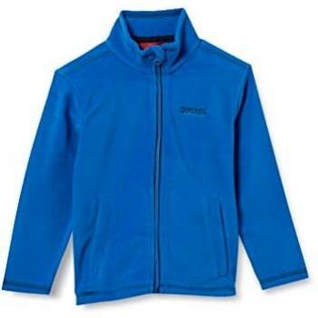 Regatta King II Kids' Full Zip Fleece Jacket, Turquoise