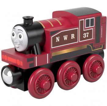 Thomas & Friends Thomas and Friends GGG34 Wood Rosie Toy Train, Multi-Colour