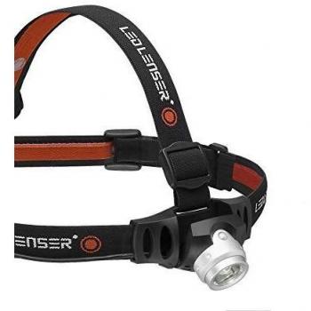 Ledlenser Linterna frontal LED H6R, recargable con batería, utilizable también con pilas, enfocable, 200 lúmenes, regulación gradual, haz de luz de 120 m, cable de carga USB, giratoria, Headlamp