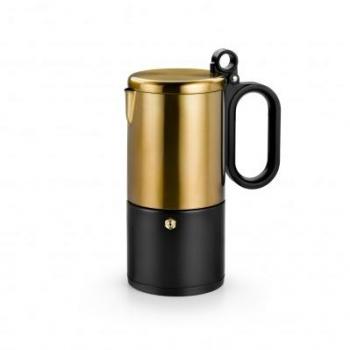 Cafetera Bra KAFFE A170406 en color Negro/Dorado para 6 tazas de la marca Kaffe Bra