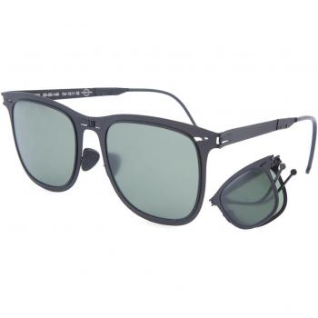 ROAV Galaxy 8002 Lennox Folding Black Polarized Men's Sunglasses 53mm