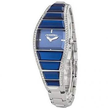 Chronotech Women's Analog Quartz Watch CT7099LS-03M (Ø 26mm) Transparent Blue