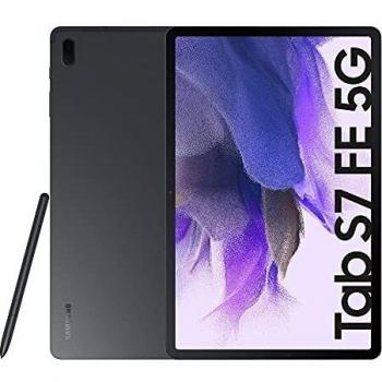 Samsung Galaxy Tab S7 FE Tablet Android 12,4 Pulgadas 5G RAM 4GB 64GB Tablet Android 11 Black [Versión Italia] 2021