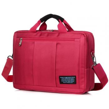 Hombres y Mujeres 15.6 Pulgadas Impermeable Nylon Bolsa de Mensajero Viajes de Negocios Tableta del Ordenador Portátil Bolso Bandolera Puede Convertirse en Mochila