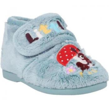 Zapatillas de Casa Vul Ladi modelo 4108-123 para niña color celeste aguamarina