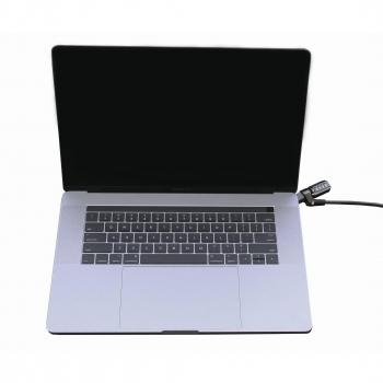 Compatibilidad con bloqueo de seguridad para MacBook Pro con barra táctil de 13 y 15 pulgadas