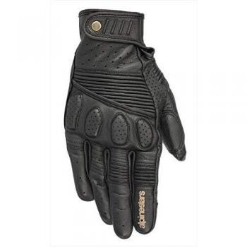 Alpinestars Crazy Eight Black Motorcycle Gloves 2XL