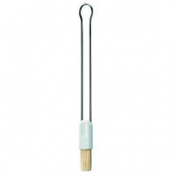 Rösle Stainless Steel Pastry Brush 21.5 cm with Natural Bristles - White