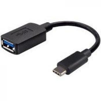 Microconnect Cable USB-C a USB-A de 0,2m - Negro