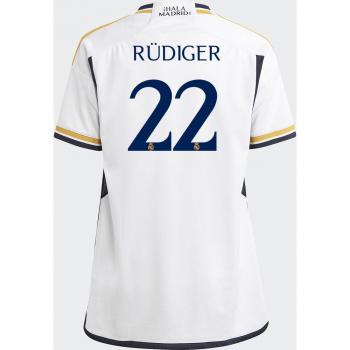 Camiseta de niños 1ª equipación Real Madrid CF 2023-2024 Rudiger 22 adidas