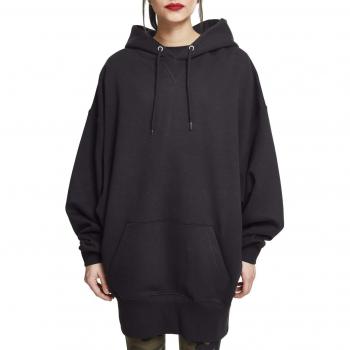 Urban Classics Women's Long Oversize Hoodie - Black - XS to 5XL