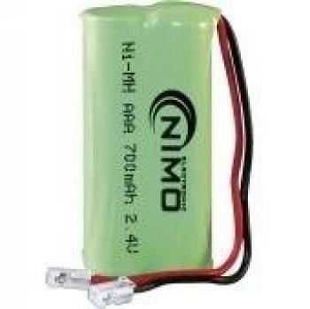 NIMO - Conjunto de Baterías Ni-Mh 2,4V/700Mah con Cable y Conector