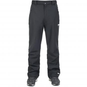 Men's Trespass Hemic Waterproof Softshell Trousers - Black - Size 2XL