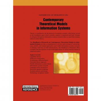 Contemporary Theoretical Models in Information Systems: Comprehensive Research Handbook (Hardcover)
