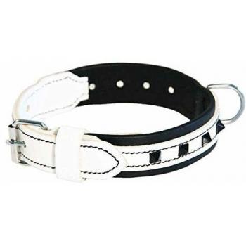 Collar Martin Sellier Montana Ajustable 35-60 cm Blanco