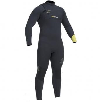 Gul 2017 Response 5/3mm Chest Zip GBS Wetsuit Black/Lime RE1242-B1 Wetsuit Sizes - Medium Large