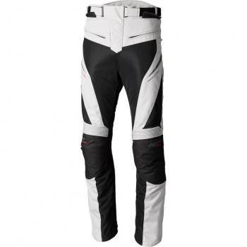 RST Pantalones de Moto Ventilator-XT Plateados - Pantalones textiles de moto, color plateado, diseño ventilado, talla 2XL