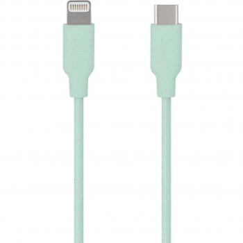 Cable Lightning a USB-C de 1m verde