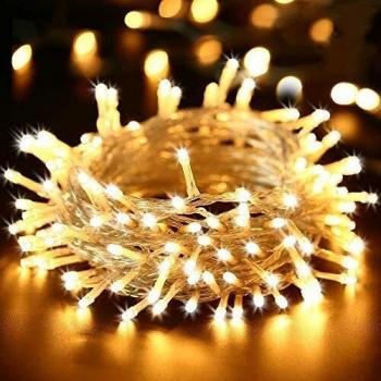 BrizLabs 22m 200 LED Cadena de Luces, LED Luz Cadena Ligera Navidad Impermeable Exterior Guirnalda Luminosa con 8 Modos, Decoración Interior para Casa Jardín Balcón Fiestas