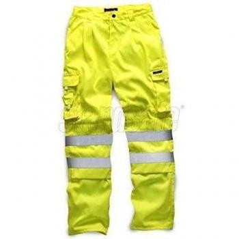 Atril Safe hv023y36r Hi de Visibility de pantalones de polialgodón, color amarillo