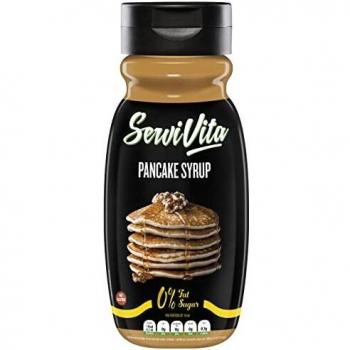 Salsa Dulce de Leche Servivita 0% Azúcar, 320ml - Suplemento Nutritivo para Desayunos, Meriendas y Snacks
