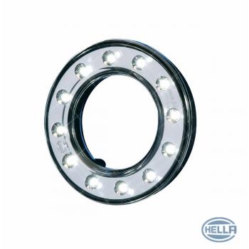 Luz de posición LED 12V Hella 2PF 008 405-061 - Conexión a tornillo - Color de lente: Transparente - Cable: 160mm - Cantidad: 1