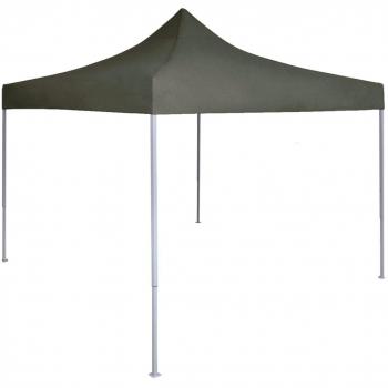 vidaXL Carpa plegable profesional de acero gris antracita 2x2 m