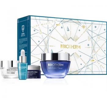 Biotherm Blue Therapy Pro-Retinol Set - Estuche de Cuidado Facial para Mujer que incluye: Blue Pro-Retinol Multi-Correct Cream 50 ml, Blue Therapy Cream Night 15 ml, Blue Pro-Retinol Eye Cream