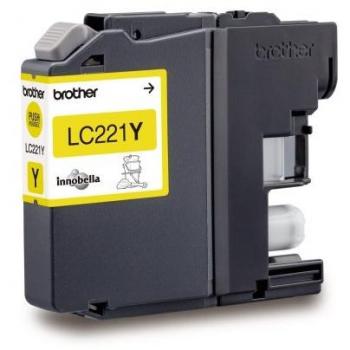 Brother LC-221 - Cartuchos de tinta para impresoras DCP J562DW, MFC J480DW, J680DW