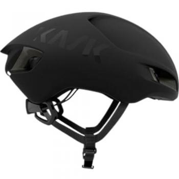 Casco Kask Utopia Y Negro Adulto - Casco de ciclismo, color negro mate, talla S, diseño aerodinámico, ventilación optimizada, sistema de ajuste Octo Fit