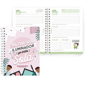 Miquelrius - Agenda Miss Borderlike Septiembre 2021 Junio 2022, Semana Vista, Tamaño 15.5 x 21.3 cm, Español, Ilumina