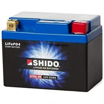 SHIDO LTX5L-BS LION -S- Batería de ion de litio, 12V 20WH, color azul