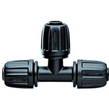 Racor de Microcompresión Claber 3 Vías para Tubo de 13-16mm