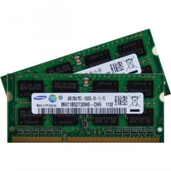 Samsung 8GB kit (2 x 4GB) DDR3 PC3 10600 1333MHz 204 PIN SODIMM ram memory upgrade for Apple iMac's - 2.8GHz Intel-Quad Core i5 mid 2010 ; 2.93GHz Intel Quad-Core i7 27mid 2010 ; 3.06GHz Intel Core i3 mid 2010 21.5 ; 3.2GHz Intel Core i3 21.5 mid 2010 