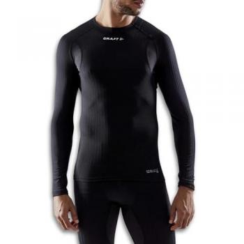 Camiseta interior de manga larga Craft Active Extreme X negra para hombre, talla M