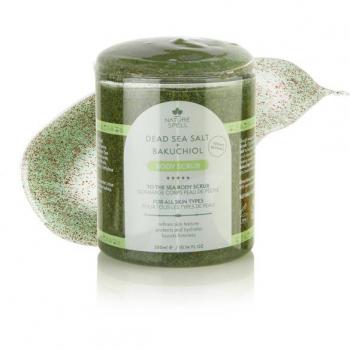 Exfoliante Corporal con Bakuchiol, Sal del Mar Muerto y Té Verde 300 ml - Nature Spell