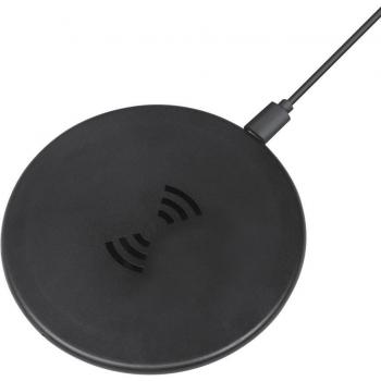 Cargador Inalámbrico de Mesa LogiLink PA0208, 5W, con Indicador LED de Carga, Color Negro